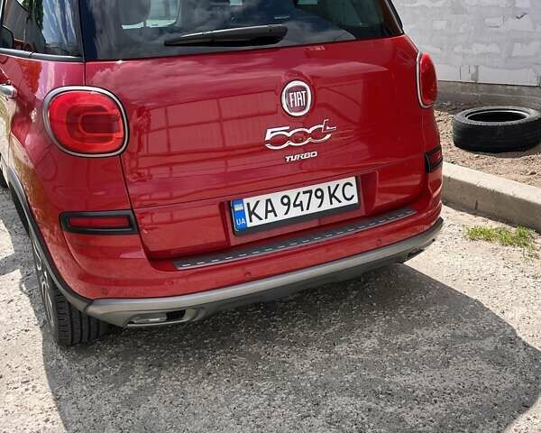 Красный Фиат 500L, объемом двигателя 1.4 л и пробегом 23 тыс. км за 12000 $, фото 5 на Automoto.ua