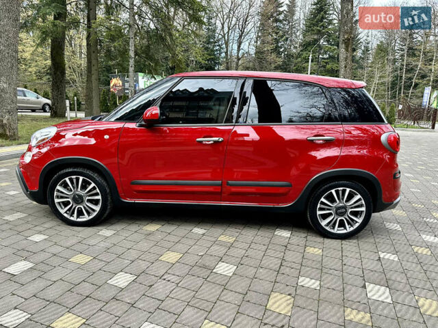 Красный Фиат 500L, объемом двигателя 1.4 л и пробегом 126 тыс. км за 11800 $, фото 14 на Automoto.ua
