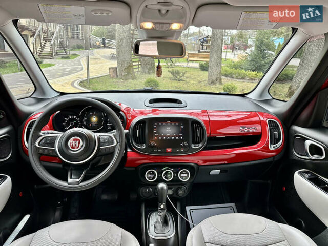 Красный Фиат 500L, объемом двигателя 1.4 л и пробегом 126 тыс. км за 11900 $, фото 18 на Automoto.ua