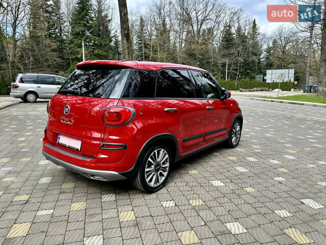 Красный Фиат 500L, объемом двигателя 1.4 л и пробегом 126 тыс. км за 11900 $, фото 6 на Automoto.ua