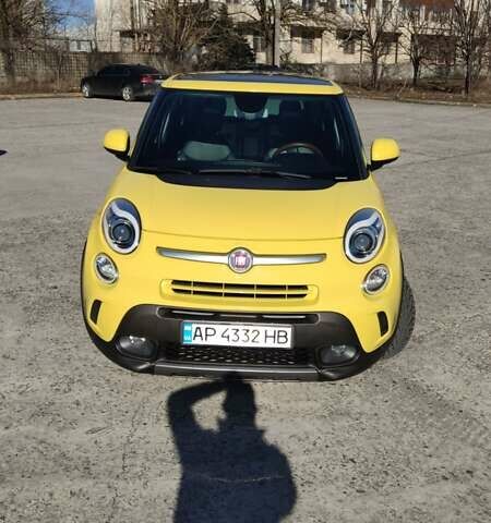 Жовтий Фіат 500L, об'ємом двигуна 1.37 л та пробігом 91 тис. км за 10900 $, фото 1 на Automoto.ua