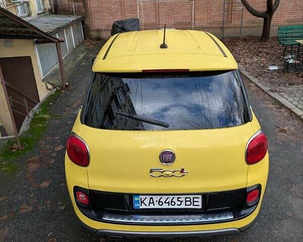 Жовтий Фіат 500L, об'ємом двигуна 1.4 л та пробігом 189 тис. км за 8500 $, фото 3 на Automoto.ua