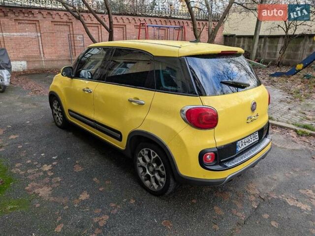 Жовтий Фіат 500L, об'ємом двигуна 1.4 л та пробігом 189 тис. км за 8500 $, фото 1 на Automoto.ua