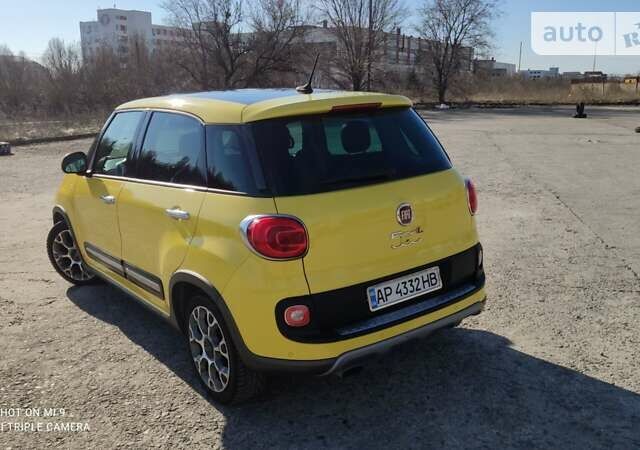 Жовтий Фіат 500L, об'ємом двигуна 1.37 л та пробігом 91 тис. км за 10900 $, фото 6 на Automoto.ua