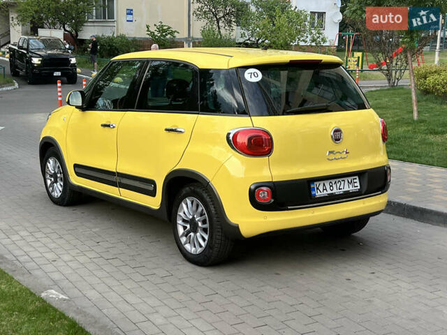 Жовтий Фіат 500L, об'ємом двигуна 1.25 л та пробігом 117 тис. км за 6300 $, фото 4 на Automoto.ua
