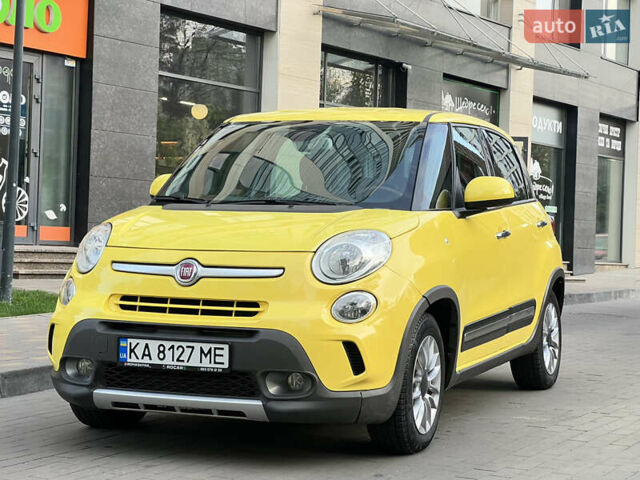 Жовтий Фіат 500L, об'ємом двигуна 1.25 л та пробігом 117 тис. км за 6300 $, фото 1 на Automoto.ua