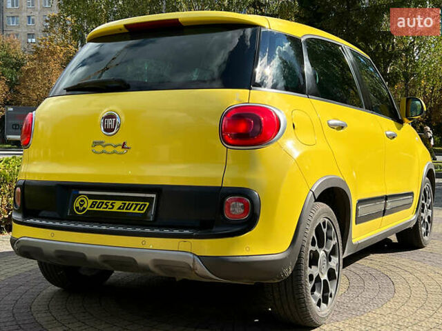 Фиат 500L 2016 в Львове на Automoto.ua Желтый Фиат 500L, объемом двигателя 1.25 л и пробегом 85 тыс. км за 14650 $, фото 6 на Automoto.ua