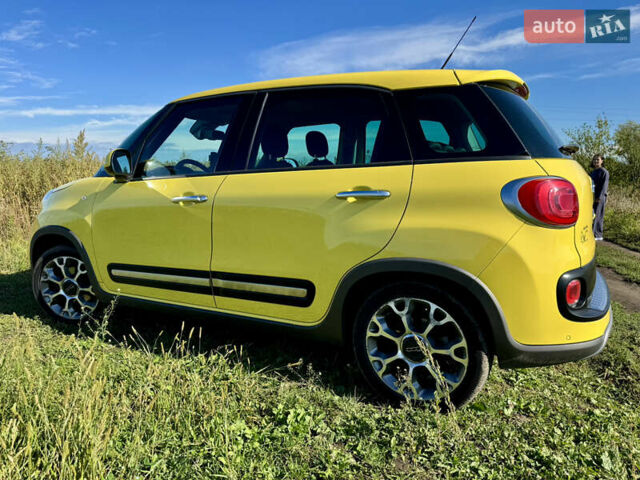 Жовтий Фіат 500L, об'ємом двигуна 1.25 л та пробігом 57 тис. км за 14000 $, фото 3 на Automoto.ua