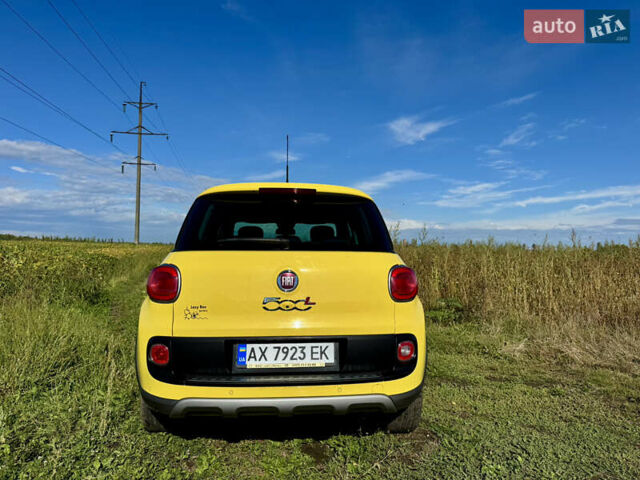 Жовтий Фіат 500L, об'ємом двигуна 1.25 л та пробігом 57 тис. км за 14000 $, фото 4 на Automoto.ua