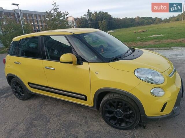 Желтый Фиат 500L, объемом двигателя 1.25 л и пробегом 85 тыс. км за 15000 $, фото 25 на Automoto.ua
