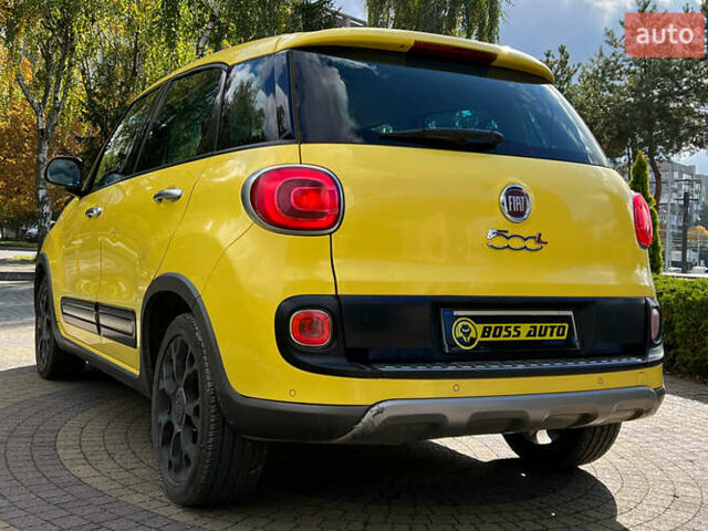 Фиат 500L 2016 в Львове на Automoto.ua Желтый Фиат 500L, объемом двигателя 1.25 л и пробегом 85 тыс. км за 14650 $, фото 4 на Automoto.ua