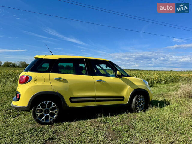 Жовтий Фіат 500L, об'ємом двигуна 1.25 л та пробігом 57 тис. км за 14000 $, фото 6 на Automoto.ua