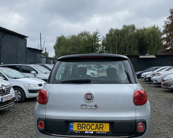 Серый Фиат 500L, объемом двигателя 1.3 л и пробегом 113 тыс. км за 7950 $, фото 7 на Automoto.ua
