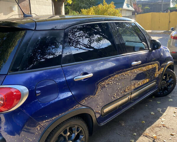Синий Фиат 500L, объемом двигателя 1.37 л и пробегом 179 тыс. км за 7600 $, фото 1 на Automoto.ua