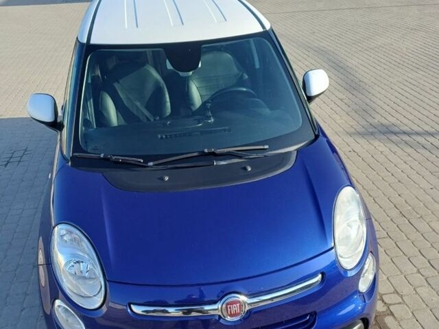 Синий Фиат 500L, объемом двигателя 1.25 л и пробегом 127 тыс. км за 9900 $, фото 1 на Automoto.ua