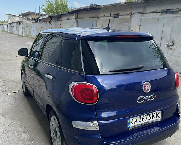 Синій Фіат 500L, об'ємом двигуна 1.4 л та пробігом 71 тис. км за 10500 $, фото 3 на Automoto.ua