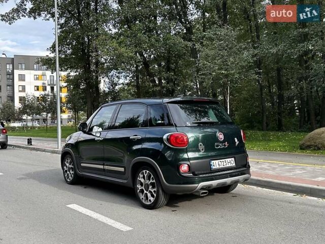 Зеленый Фиат 500L, объемом двигателя 1.37 л и пробегом 150 тыс. км за 8000 $, фото 2 на Automoto.ua