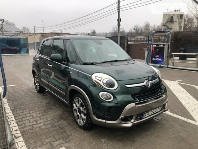 Зеленый Фиат 500L, объемом двигателя 1.37 л и пробегом 156 тыс. км за 8000 $, фото 7 на Automoto.ua