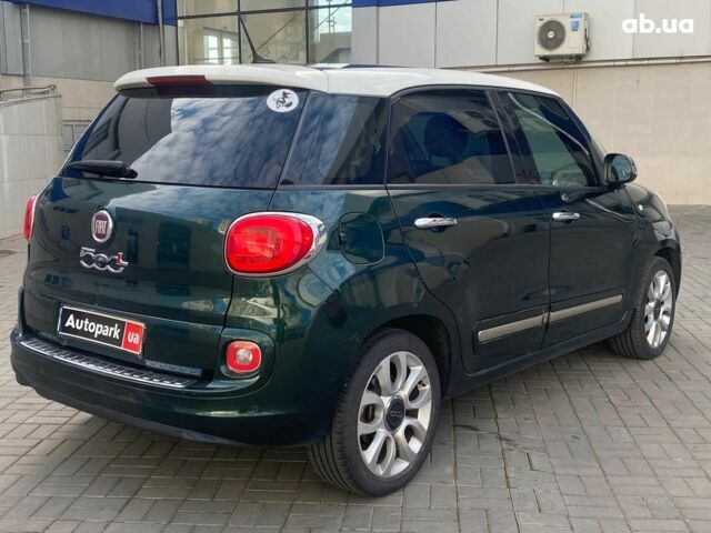 Зелений Фіат 500L, об'ємом двигуна 1.3 л та пробігом 168 тис. км за 7790 $, фото 4 на Automoto.ua