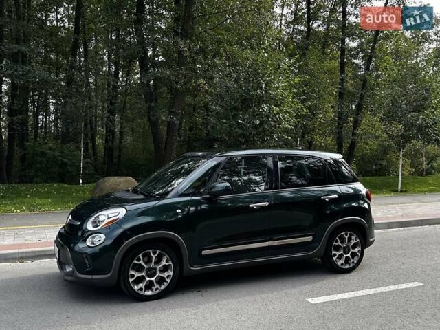 Зеленый Фиат 500L, объемом двигателя 1.37 л и пробегом 150 тыс. км за 8000 $, фото 1 на Automoto.ua