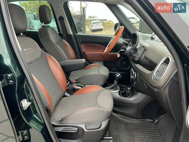 Зеленый Фиат 500L, объемом двигателя 1.37 л и пробегом 91 тыс. км за 10490 $, фото 11 на Automoto.ua