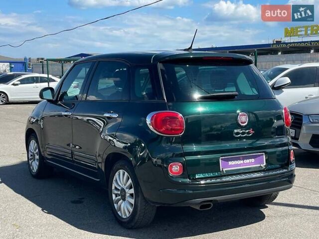 Зеленый Фиат 500L, объемом двигателя 1.37 л и пробегом 149 тыс. км за 9899 $, фото 10 на Automoto.ua