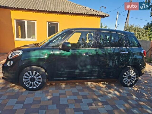 Зеленый Фиат 500L, объемом двигателя 1.4 л и пробегом 191 тыс. км за 7600 $, фото 1 на Automoto.ua
