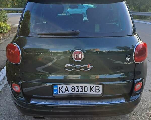 Зеленый Фиат 500L, объемом двигателя 1.37 л и пробегом 114 тыс. км за 10600 $, фото 2 на Automoto.ua
