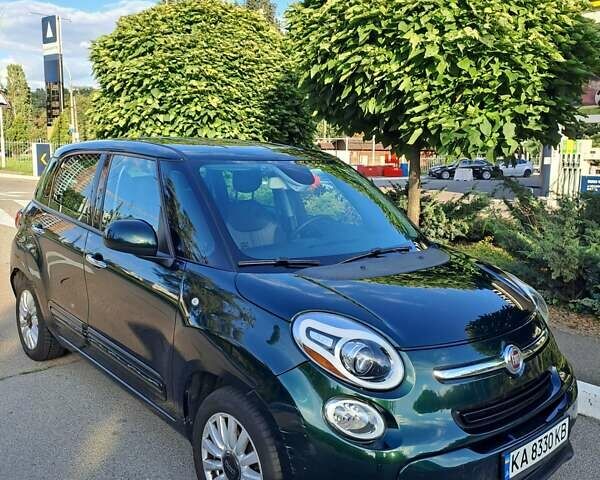 Зеленый Фиат 500L, объемом двигателя 1.37 л и пробегом 114 тыс. км за 10600 $, фото 1 на Automoto.ua