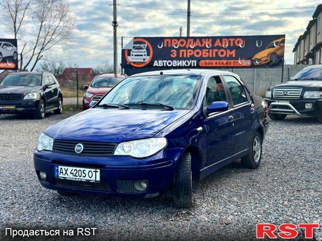 Синій Фіат Альбеа, об'ємом двигуна 1.4 л та пробігом 255 тис. км за 3300 $, фото 3 на Automoto.ua