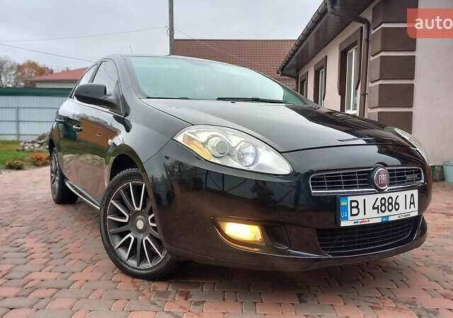 Черный Фиат Браво, объемом двигателя 1.6 л и пробегом 136 тыс. км за 6300 $, фото 2 на Automoto.ua