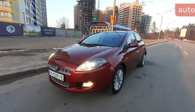 Красный Фиат Браво, объемом двигателя 1.6 л и пробегом 173 тыс. км за 7500 $, фото 1 на Automoto.ua