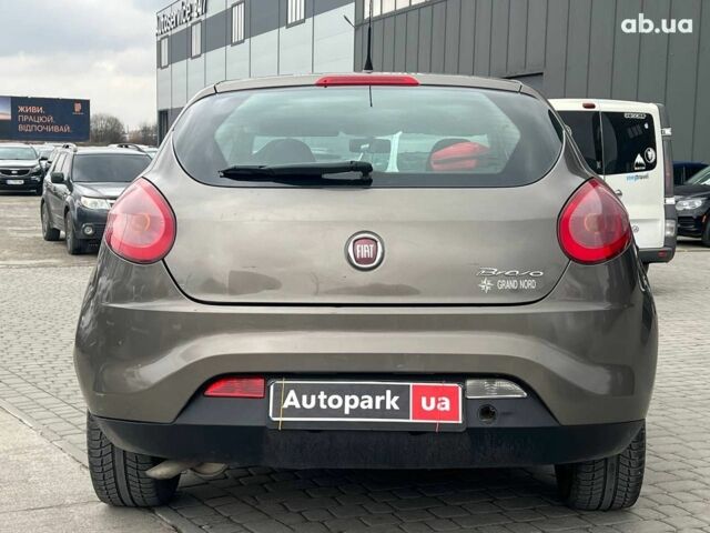 Серый Фиат Браво, объемом двигателя 1.9 л и пробегом 194 тыс. км за 4890 $, фото 6 на Automoto.ua