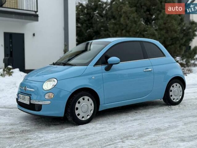 Синий Фиат Чинквеченто, объемом двигателя 1.24 л и пробегом 112 тыс. км за 7800 $, фото 2 на Automoto.ua