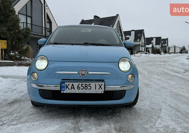 Синий Фиат Чинквеченто, объемом двигателя 1.24 л и пробегом 112 тыс. км за 7800 $, фото 1 на Automoto.ua