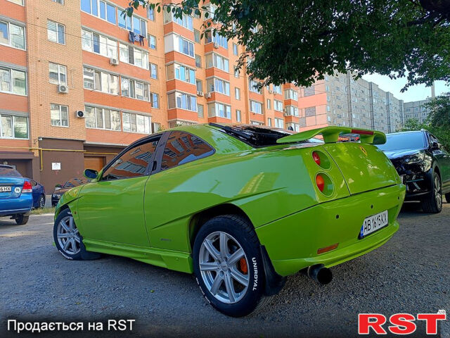 Зеленый Фиат Купе, объемом двигателя 2 л и пробегом 97 тыс. км за 5000 $, фото 4 на Automoto.ua