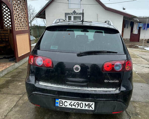 Черный Фиат Крома, объемом двигателя 1.91 л и пробегом 280 тыс. км за 5500 $, фото 4 на Automoto.ua