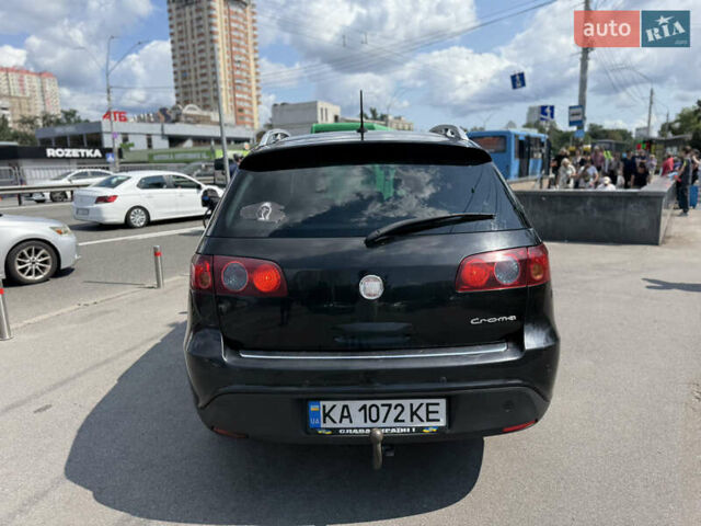 Черный Фиат Крома, объемом двигателя 1.91 л и пробегом 381 тыс. км за 4999 $, фото 5 на Automoto.ua