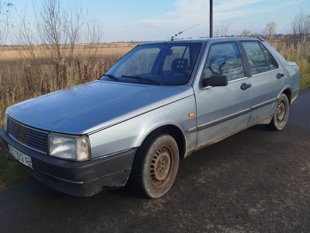 Синий Фиат Крома, объемом двигателя 2 л и пробегом 300 тыс. км за 750 $, фото 1 на Automoto.ua