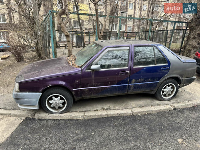 Синий Фиат Крома, объемом двигателя 2 л и пробегом 150 тыс. км за 900 $, фото 2 на Automoto.ua