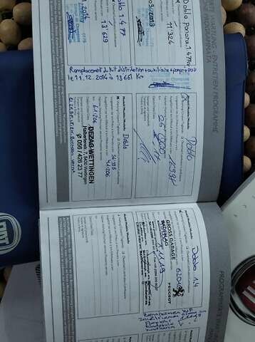 Білий Фіат Добло Панорама, об'ємом двигуна 1.37 л та пробігом 141 тис. км за 5900 $, фото 22 на Automoto.ua