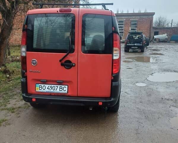 Красный Фиат Добло Панорама, объемом двигателя 1.37 л и пробегом 302 тыс. км за 2650 $, фото 13 на Automoto.ua