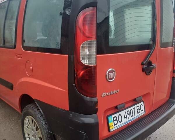 Красный Фиат Добло Панорама, объемом двигателя 1.37 л и пробегом 302 тыс. км за 2650 $, фото 11 на Automoto.ua
