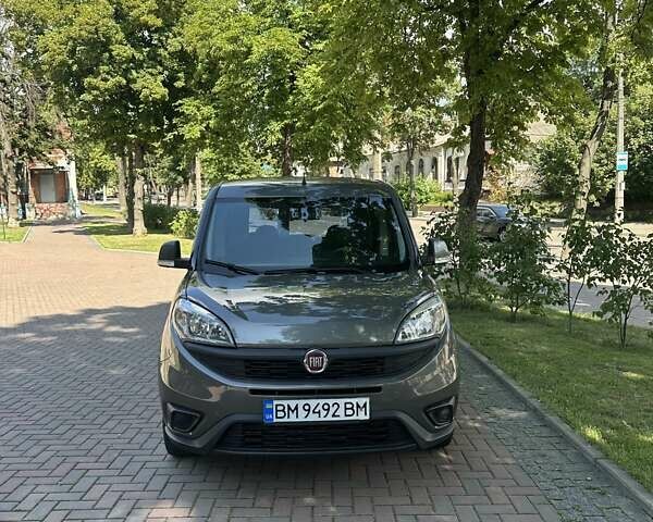 Серый Фиат Добло Панорама, объемом двигателя 1.37 л и пробегом 27 тыс. км за 10500 $, фото 1 на Automoto.ua