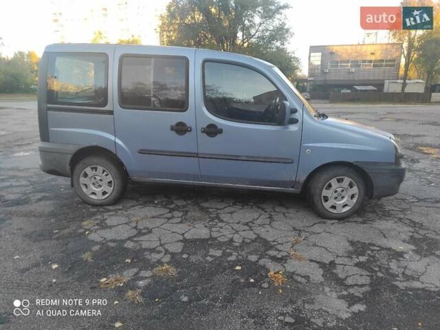 Синій Фіат Добло Панорама, об'ємом двигуна 1.6 л та пробігом 130 тис. км за 3700 $, фото 4 на Automoto.ua