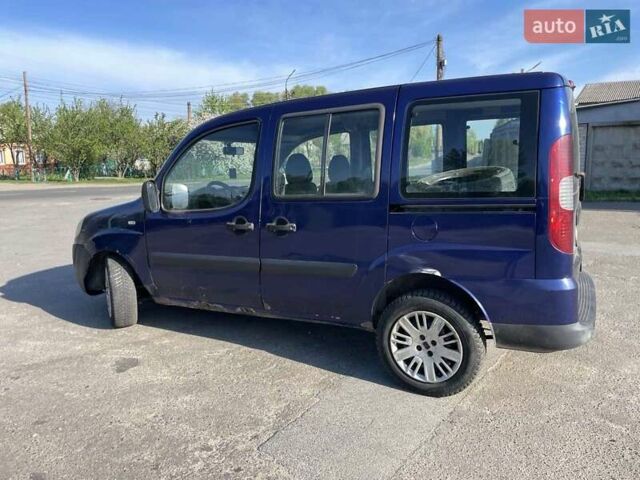 Синий Фиат Добло Панорама, объемом двигателя 0 л и пробегом 318 тыс. км за 2700 $, фото 3 на Automoto.ua