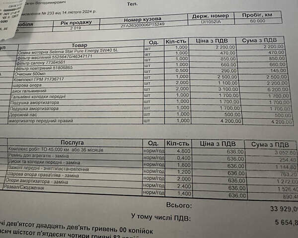 Бежевый Фиат Добло груз., объемом двигателя 1.37 л и пробегом 63 тыс. км за 12550 $, фото 25 на Automoto.ua