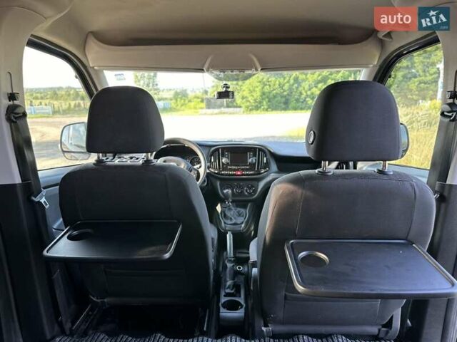 Серый Фиат Добло груз., объемом двигателя 2 л и пробегом 160 тыс. км за 10100 $, фото 10 на Automoto.ua