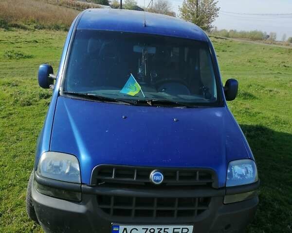 Синий Фиат Добло груз., объемом двигателя 1.91 л и пробегом 270 тыс. км за 2950 $, фото 4 на Automoto.ua