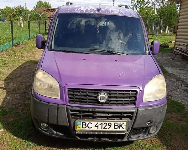 Фіолетовий Фіат Добло пас., об'ємом двигуна 1.2 л та пробігом 290 тис. км за 4300 $, фото 6 на Automoto.ua